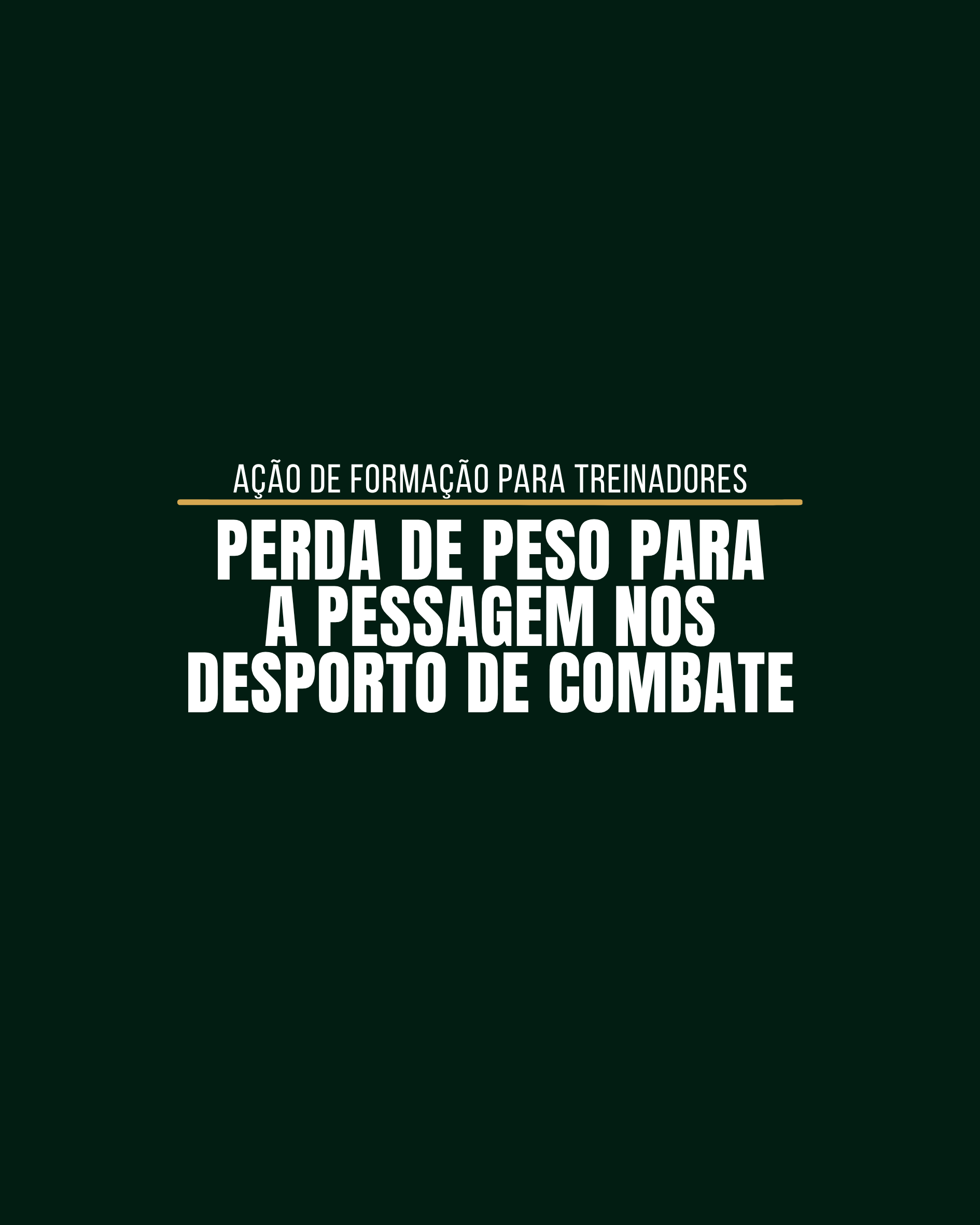 Estratégias de perda de peso para pesagens da competição